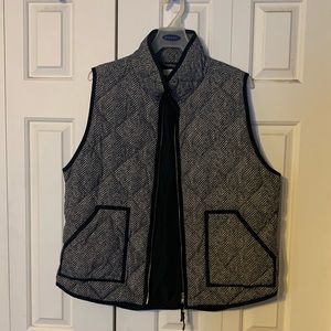 J Crew Herringbone Vest